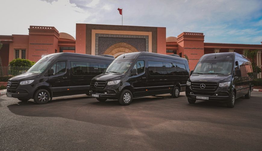 Van Sprinter Mercedes jusqu’à 17 places | à Marrakech