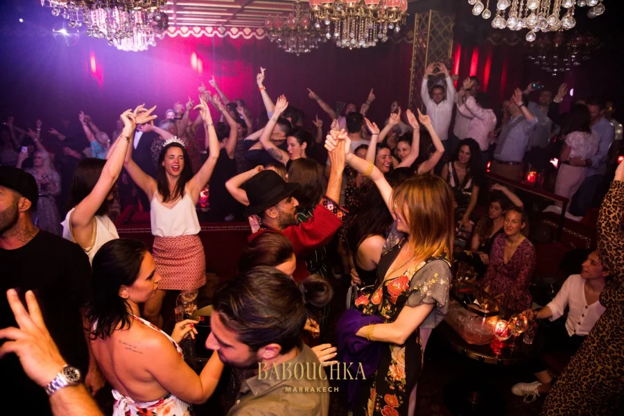 Le nightclub Babouchka