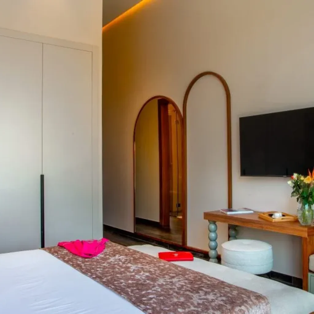 Location Villa Astérie Marrakech – vue extérieure de la propriété