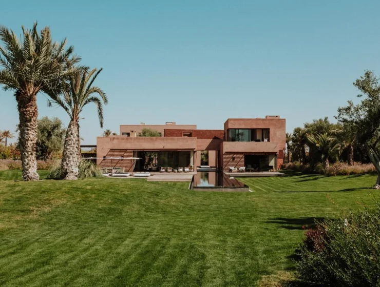 Location Villa Céleste Marrakech – vue extérieure