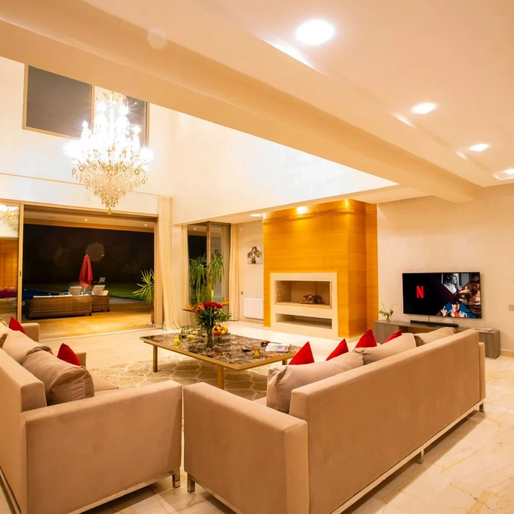 Location Villa Willy Marrakech – vue extérieure de la propriété