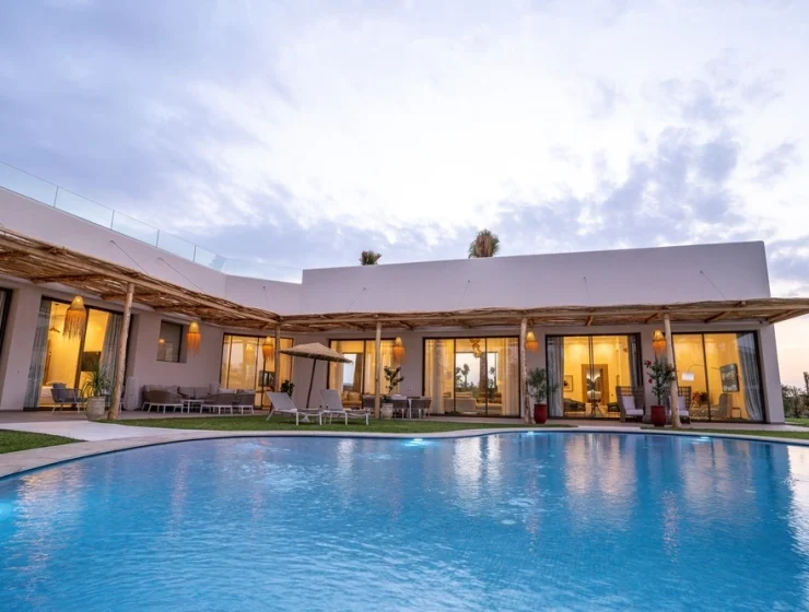 Location Villa Pur sang Marrakech – ambiance nocturne