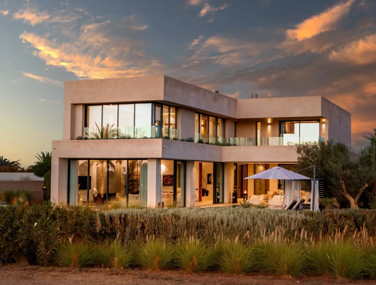 Location Villa Blanchette Marrakech – ambiance nocturne