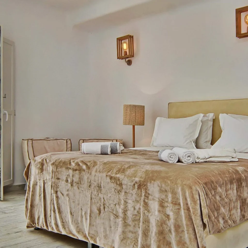 Location Villa Fanaria Mykonos – vue extérieure de la propriété