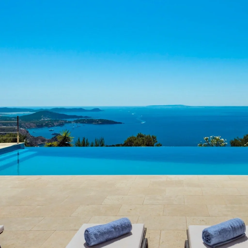 Villa Beleza | Villa in Ibiza 1 Location Villa Beleza Ibiza – vue extérieure de la propriété