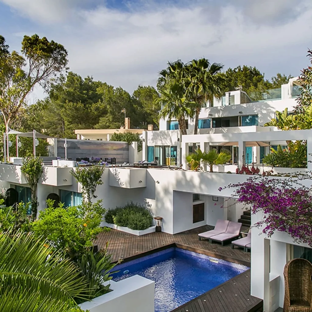 Location Casa Asia Ibiza – vue extérieure de la propriété