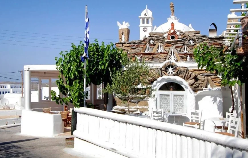 Excursion guidée en bus à la découverte de l’île & visite de la ville de Mykonos à pied