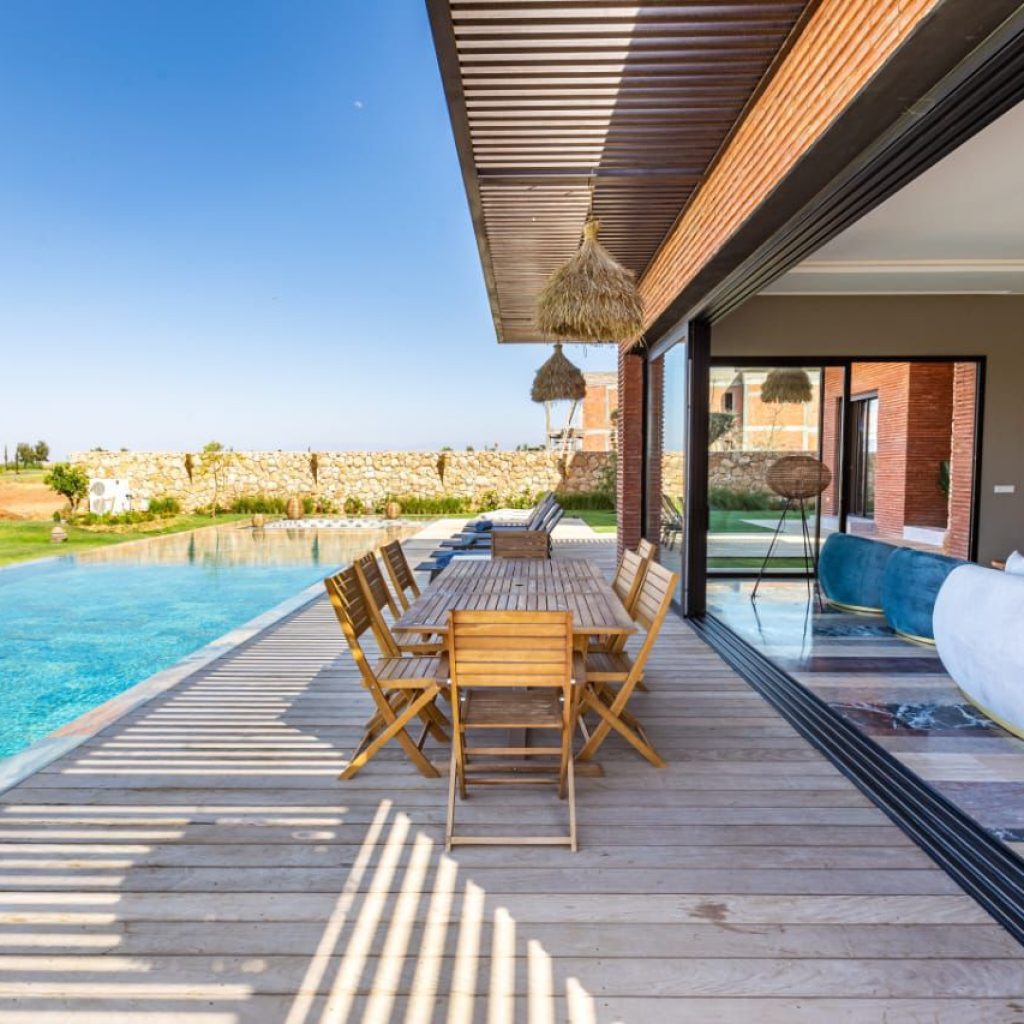 Villa Lavanya | Villa in Marrakech 1 Location Villa Lavanya Marrakech – vue extérieure de la propriété