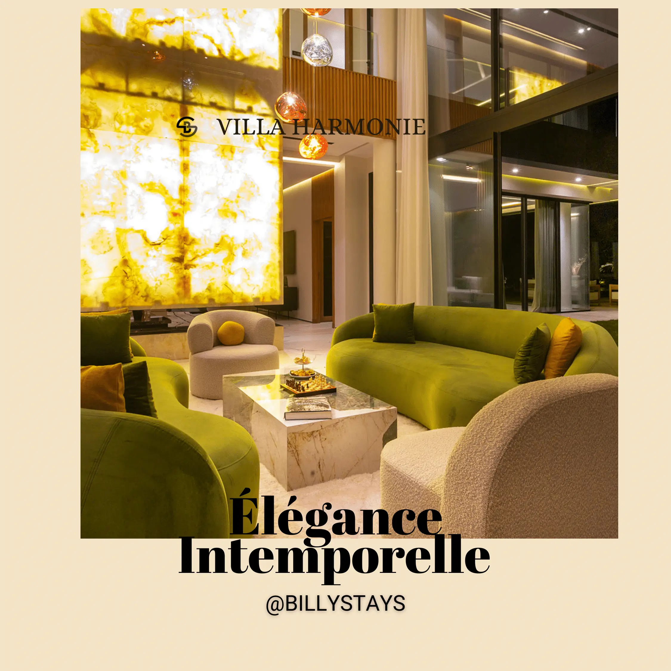Harmonie villa luxe