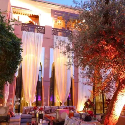 Événements dans une villa : l’art de célébrer  l’élégance et raffinement à Marrakech
