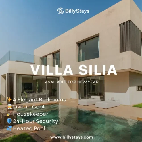 Villa à louer fin d'année