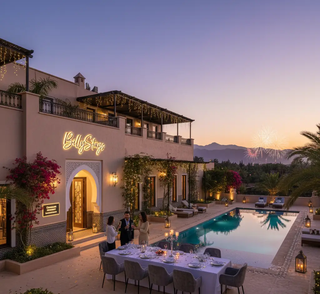 Villa fin d'année au Maroc