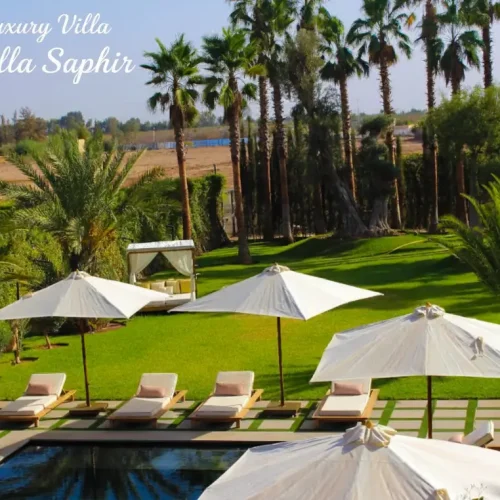 Villa Saphir Marrakech: L’art de vivre le luxe à l’état pur