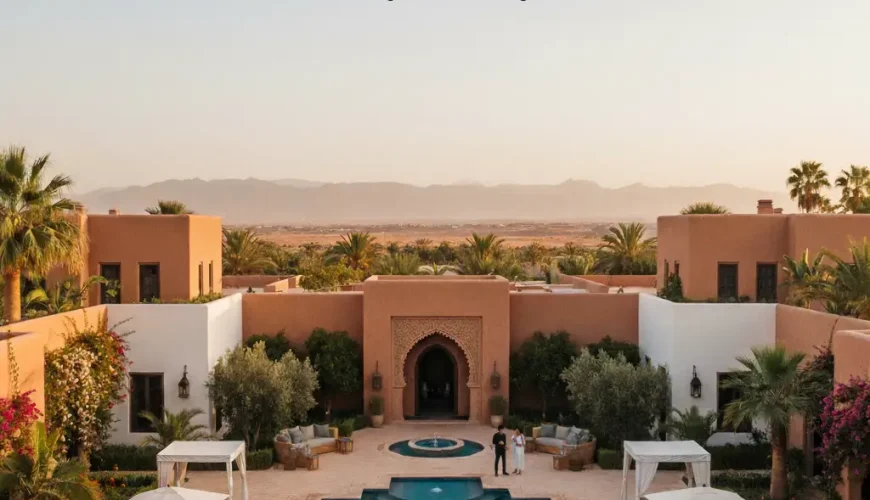 villa de luxe Maroc
