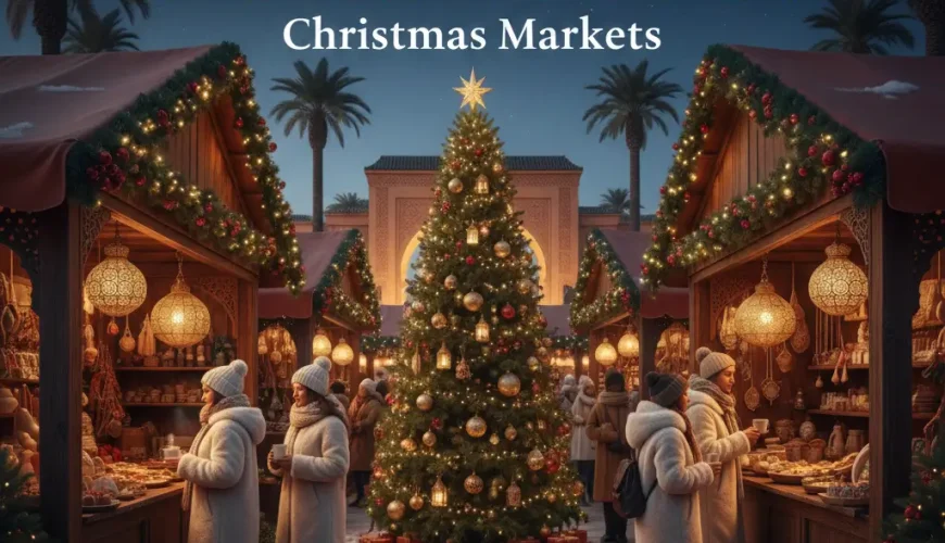 christmas marchés Marrakech