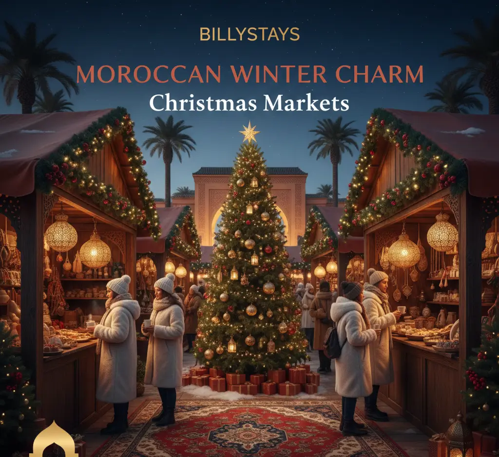 christmas marchés Marrakech