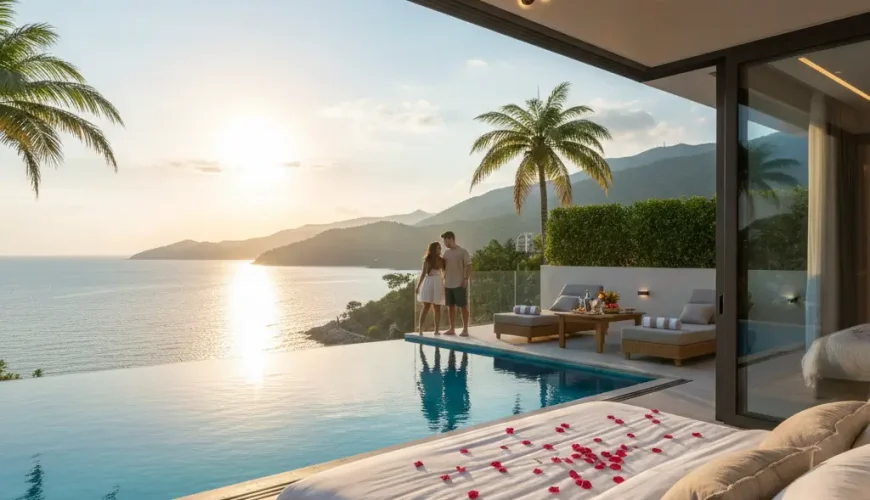 Séjour romantique en villa privée