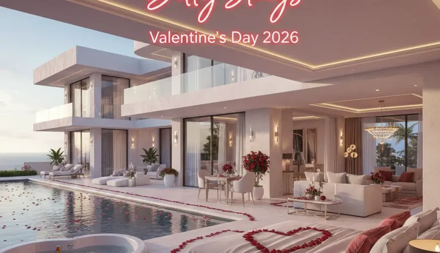 villa de luxe Saint Valentin