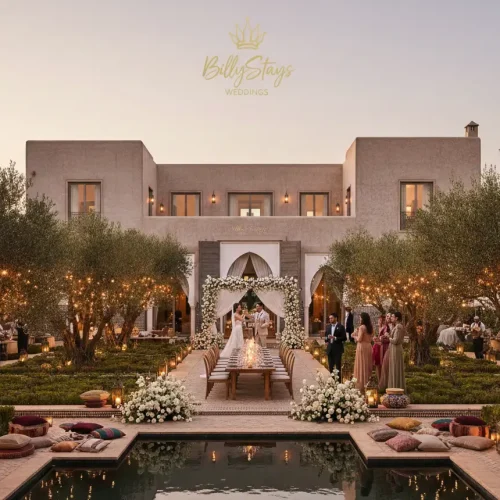 villa luxe pour mariage