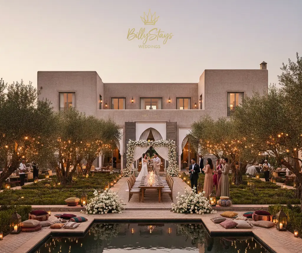 villa luxe pour mariage