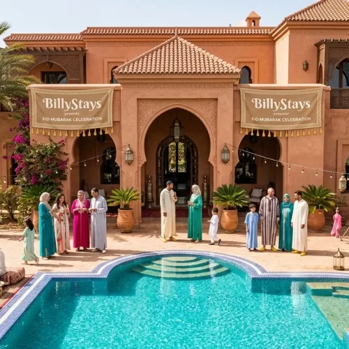 villa avec piscine pour Aïd