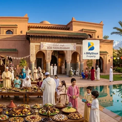 villa pour fête Aïd Marrakech