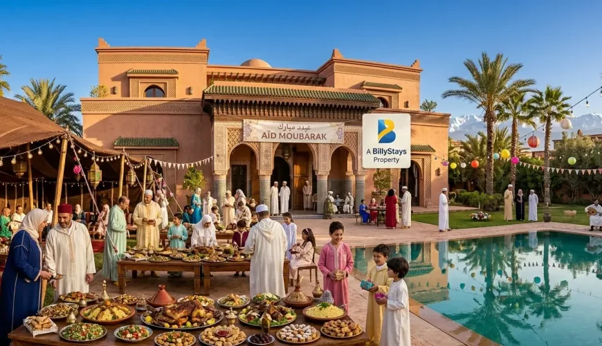 villa pour fête Aïd Marrakech