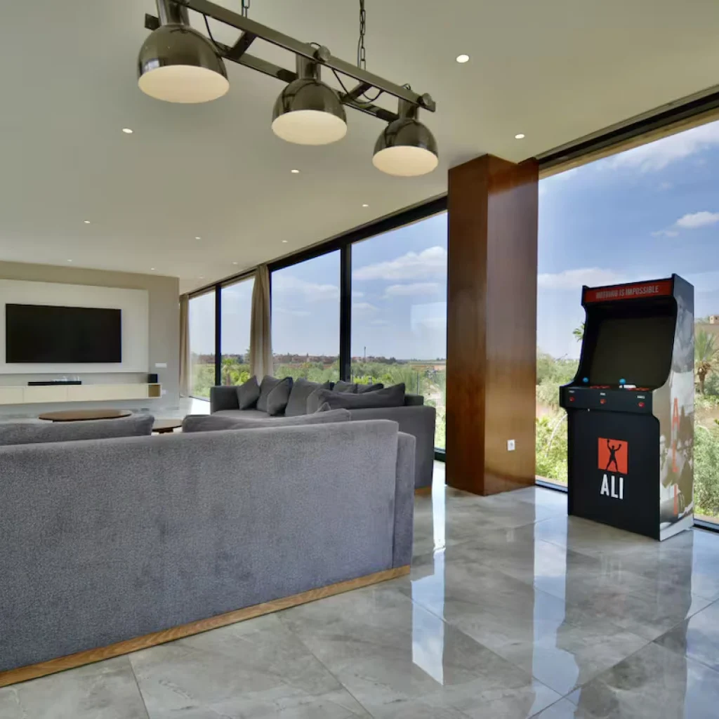 Location Villa Nala Marrakech – vue extérieure de la propriété