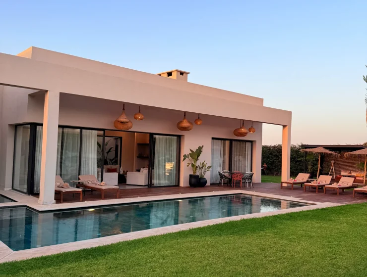 Location Villa Almari Marrakech – vue extérieure
