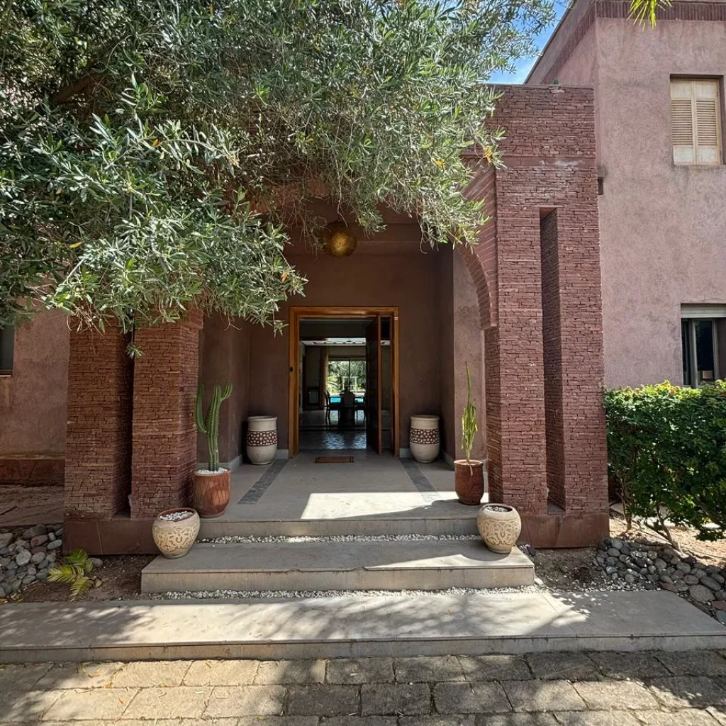 Hébergement invités dans une villa de mariage à Marrakech