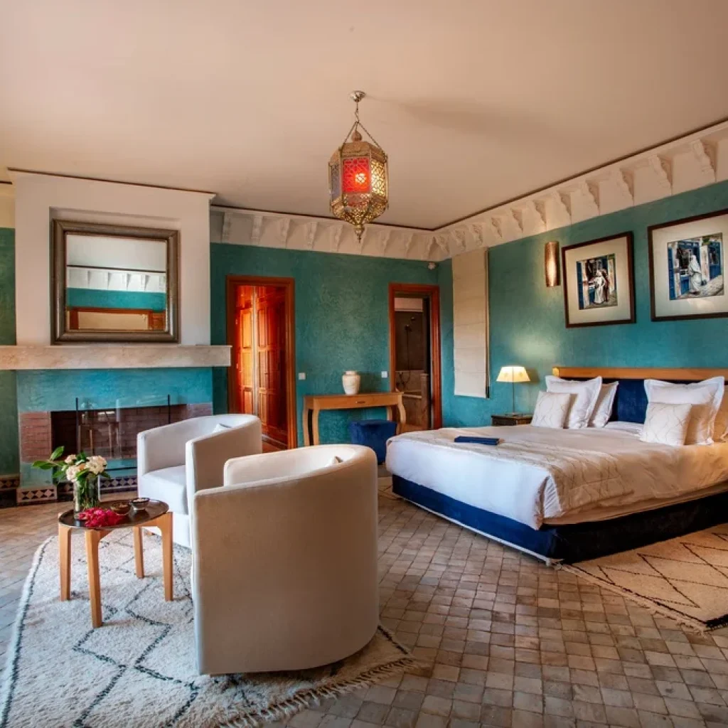 Chambre confortable dans une villa à Marrakech pour famille