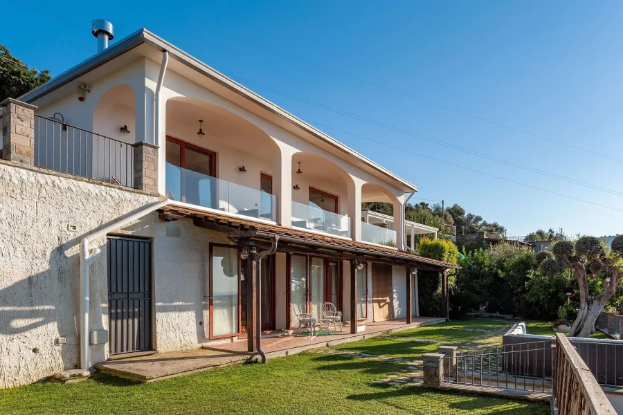 Location Villa Carla Sorrente – terrasse et vue
