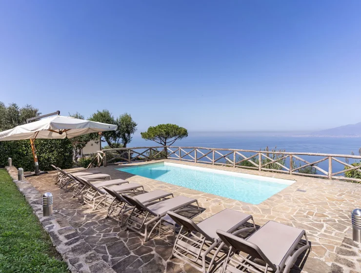 Location Villa Yvonne Sorrente – chambre