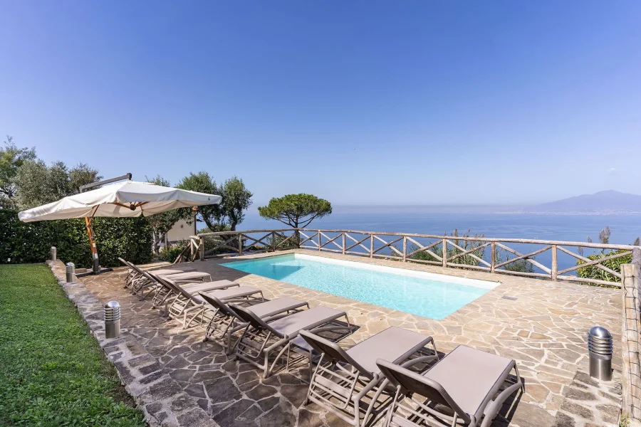 Location Villa Yvonne Sorrente – chambre
