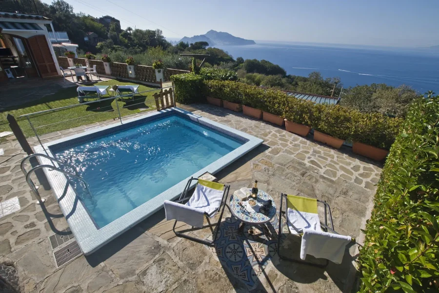 Location Villa Casa Ulivi Sorrente – chambre