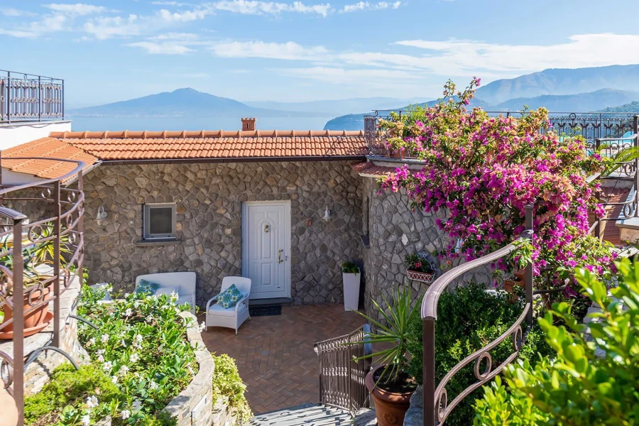 Location Villa Pietraluna Sorrente – ambiance nocturne