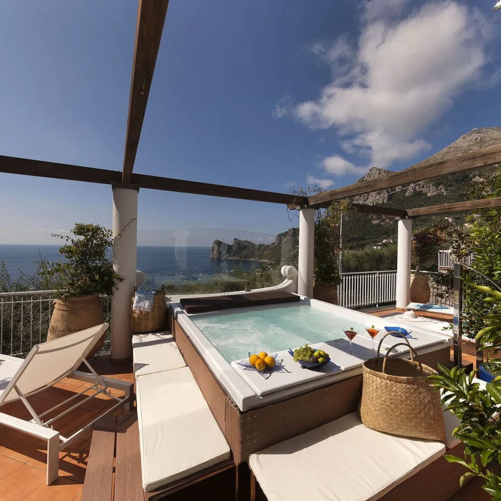 Location Villa Avion Sorrente – vue extérieure