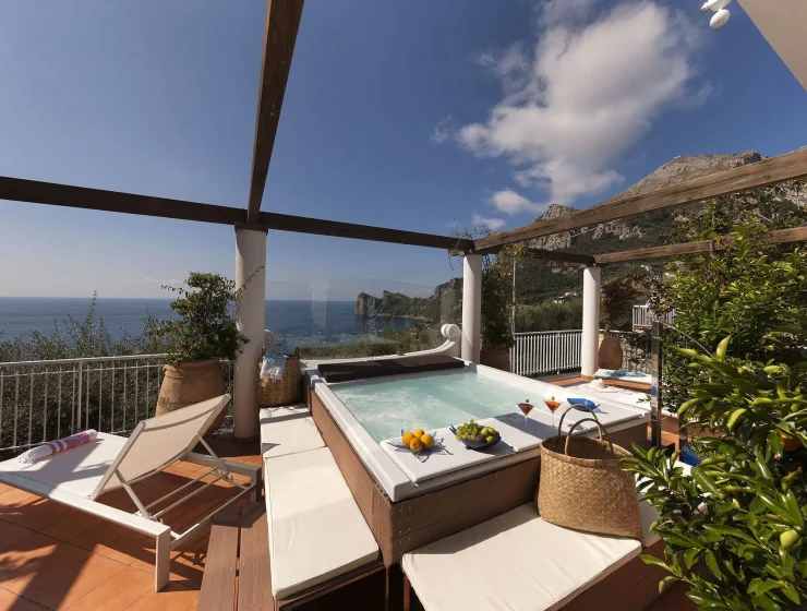 Location Villa Avion Sorrente – vue extérieure