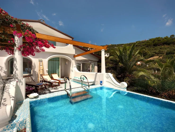 Location Villa Delle Sorrente – vue extérieure