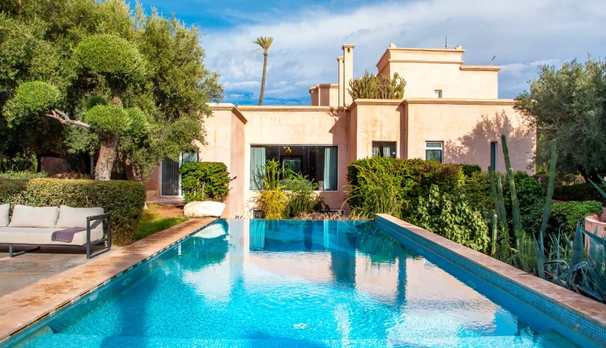 location villa Marrakech dernière minute avec piscine privée