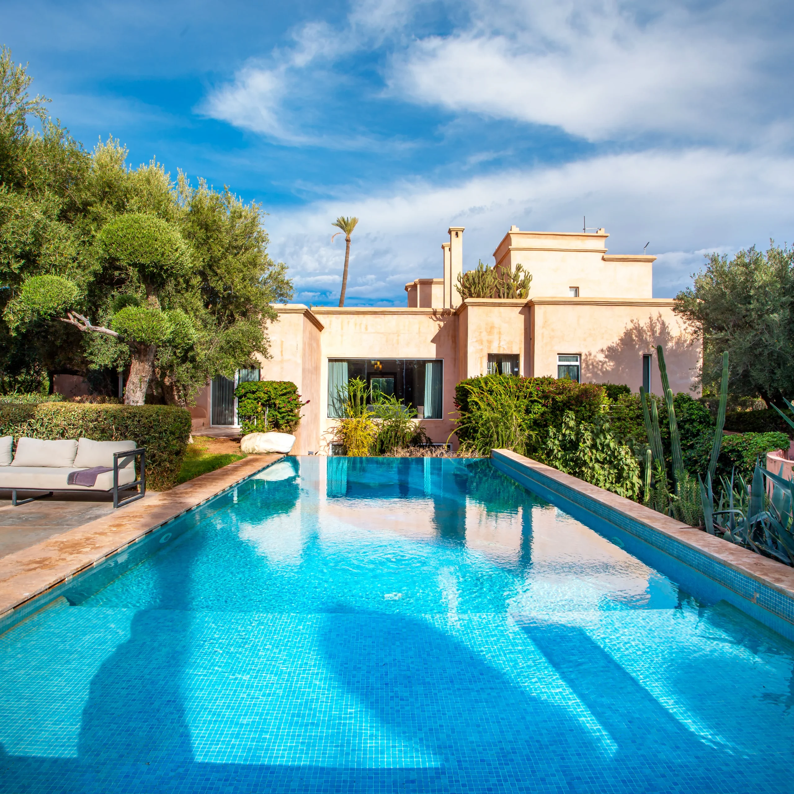 location villa Marrakech dernière minute avec piscine privée