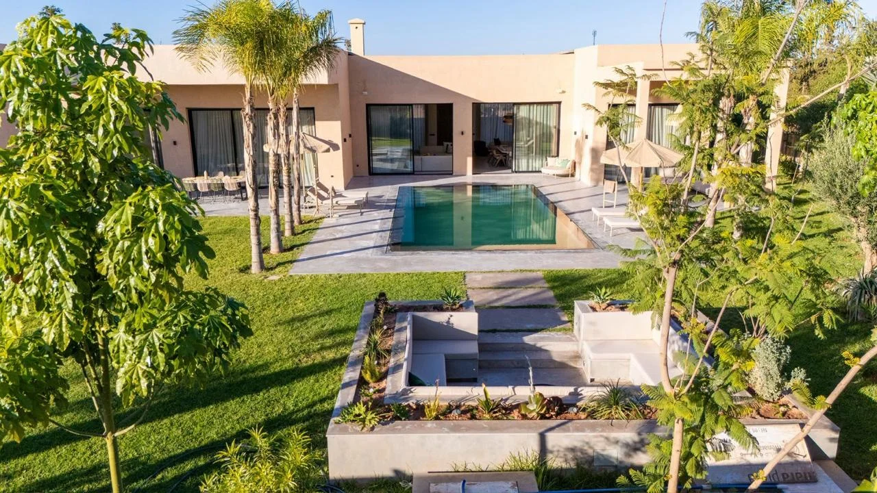 Villa Marrakech location avec piscine privée et jardin