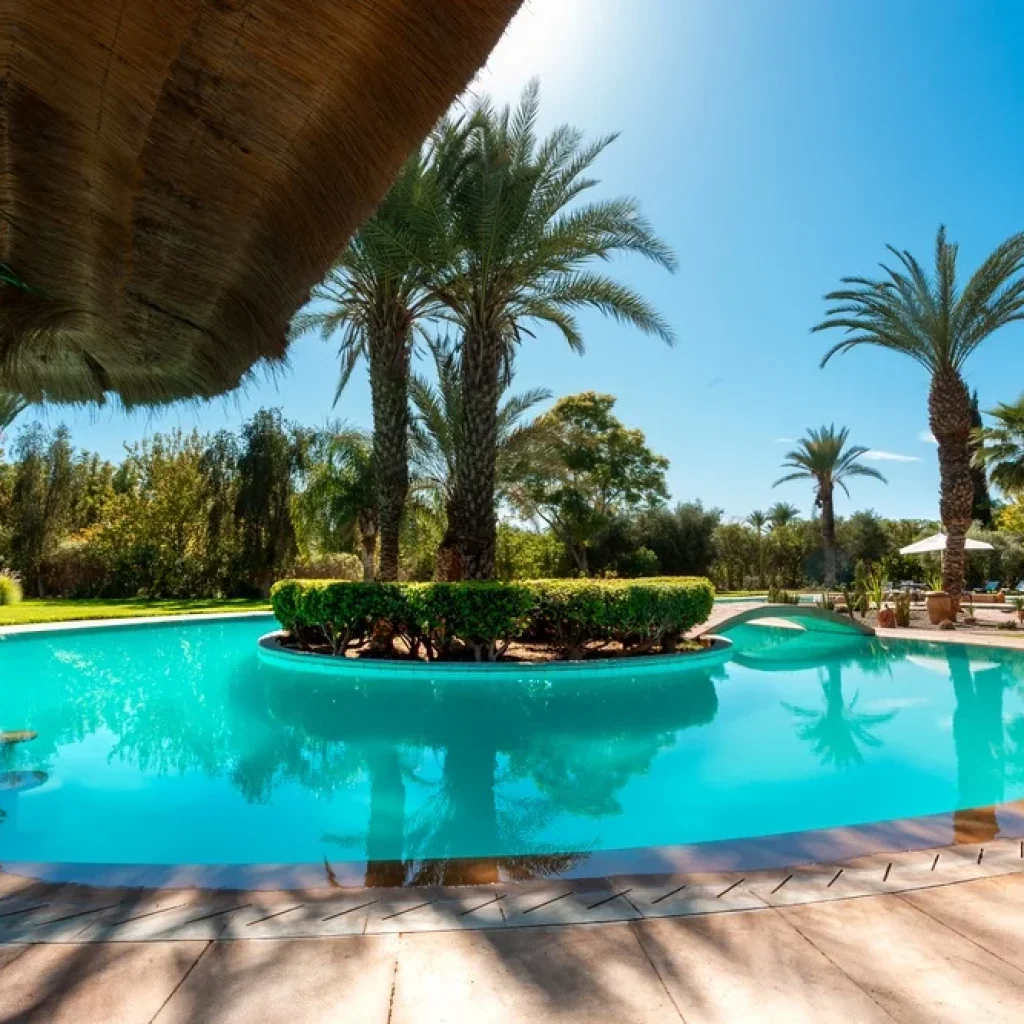 Carte des quartiers pour louer une villa familiale à Marrakech
