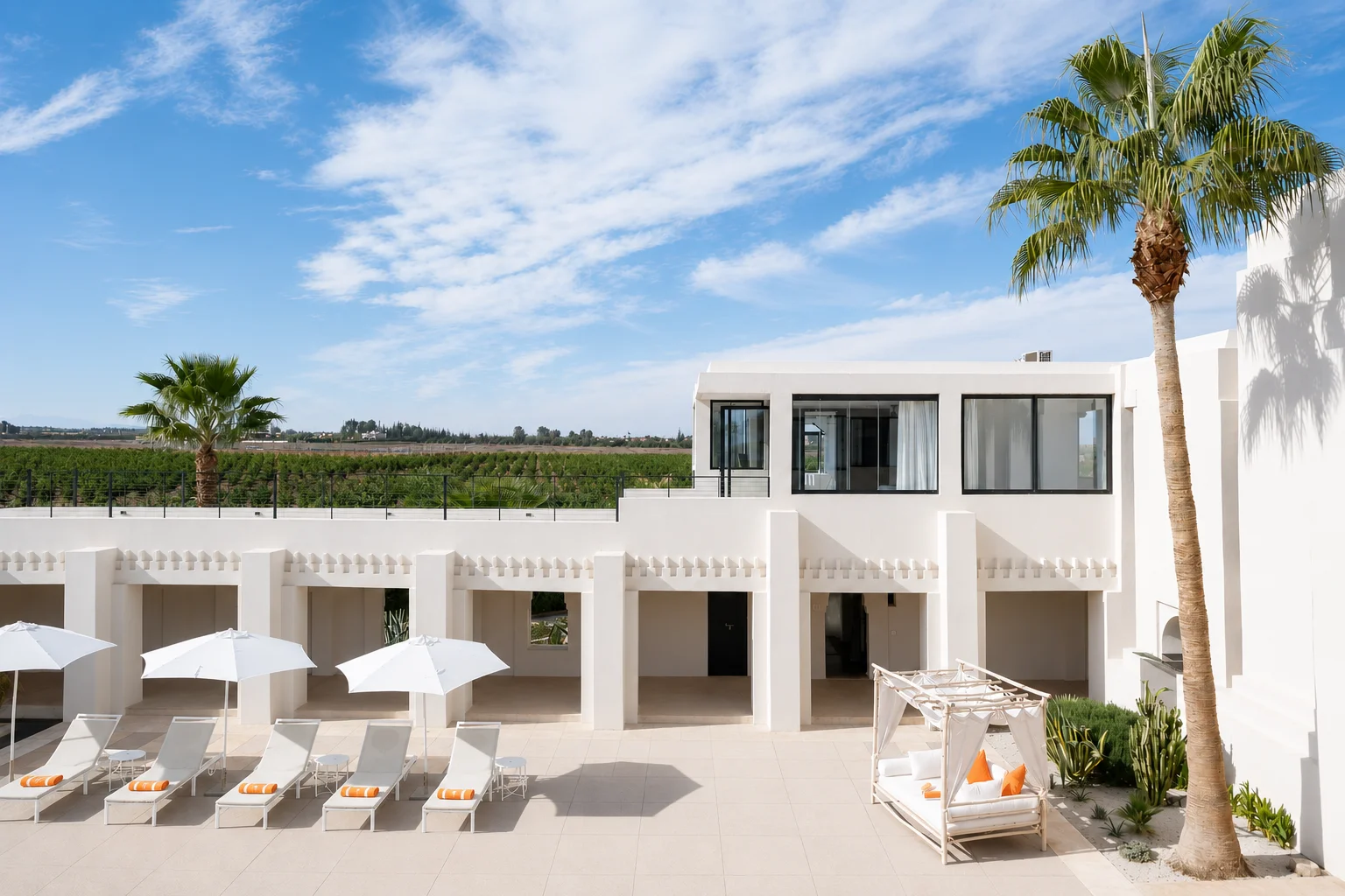 Villa EVG Marrakech avec piscine privée et jardin pour un groupe d’amis