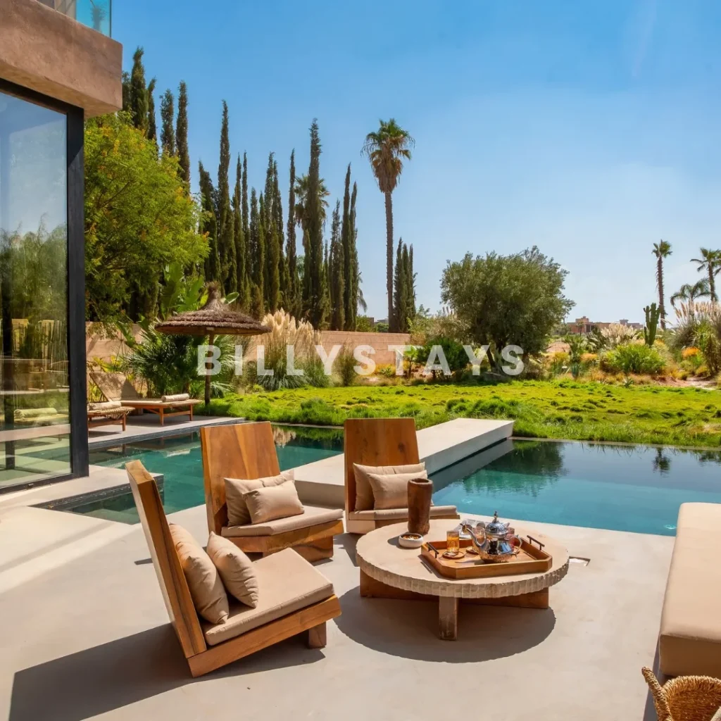 Villa Marrakech avec piscine privée et jardin, BillyStays